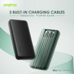 Power Bank Oraimo USB-C/LTG/MICRO-USB 10000mah 12w