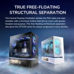 Gabinete Cougar Cfv235 Mesh Vision Black