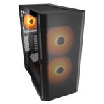 Gabinete Cougar Airface Flo Rgb Black