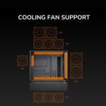 Gabinete Cougar Cfv235 Mesh Black