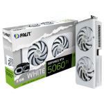 Tarjeta Palit Geforce Rtx 5060ti White OC 8gb D7