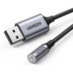 Adaptador Ugreen Usb A Audio 3,5mm Gray