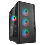 Gabinete Cougar Airface Pure Rgb Black
