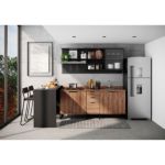 Barra - desayunador Bela Negro