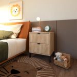 Mesa De Luz Marden 2c Madera