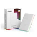 Interruptor Tàctil Sonoff Rgb T5-120 3 Bot Blanco