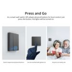 Interruptor De Pared Sonoff M5-120 2 Bot. Grafito