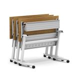 Escritorio Plegable Con Ruedas Flex I Blanco