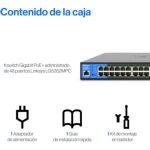 Switch Linksys 48 Puertos Gigabit Poe+