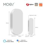 Sensor Magnetico De Puerta Zigbee/bateria 2 MOES