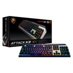 Teclado Cougar Mecánico Attack X3 Rgb Sp