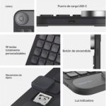 Teclado Huion MINI Keydial K20 BT 5.0