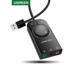 Adaptador De Sonido Ugreen Stereo Externo A Usb 15