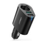 Cargador Ugreen de Auto 2 Puertos Carga Rapida