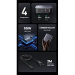 Cargador Ugreen De Escritorio 65w Usbx2/usb-cx2