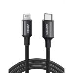 Cable Ugreen Lightning A Tipo C Black 2m