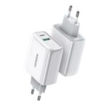 Cargador Ugreen De Pared 38w Usb + Usb-c Blanco
