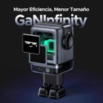 Cargador Ugreen Mini Robot Uno 100W Gan 4 Puertos