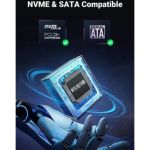 Gabinete Ugreen Nvme Y Sata M.2 Usb-c 3.2